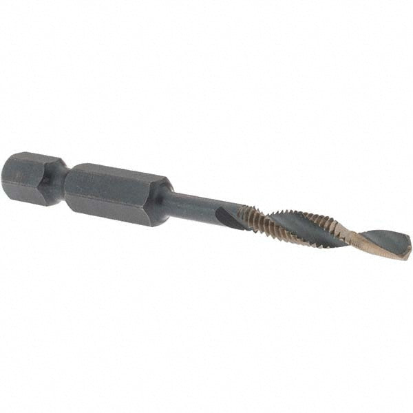 Value Collection DT22HEX-8-32 Combination Drill Tap #8-32, 2 Flutes, High Molybdenum High Speed Steel