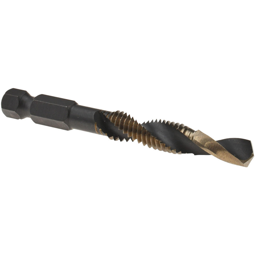 Value Collection DT22HEX-3/8-16 Combination Drill Tap 3/8-16, 2 Flutes, High Molybdenum High Speed Steel