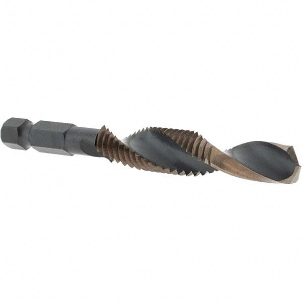 Value Collection DT22HEX-1/2-13 Combination Drill Tap 1/2-13, 2 Flutes, High Molybdenum High Speed Steel