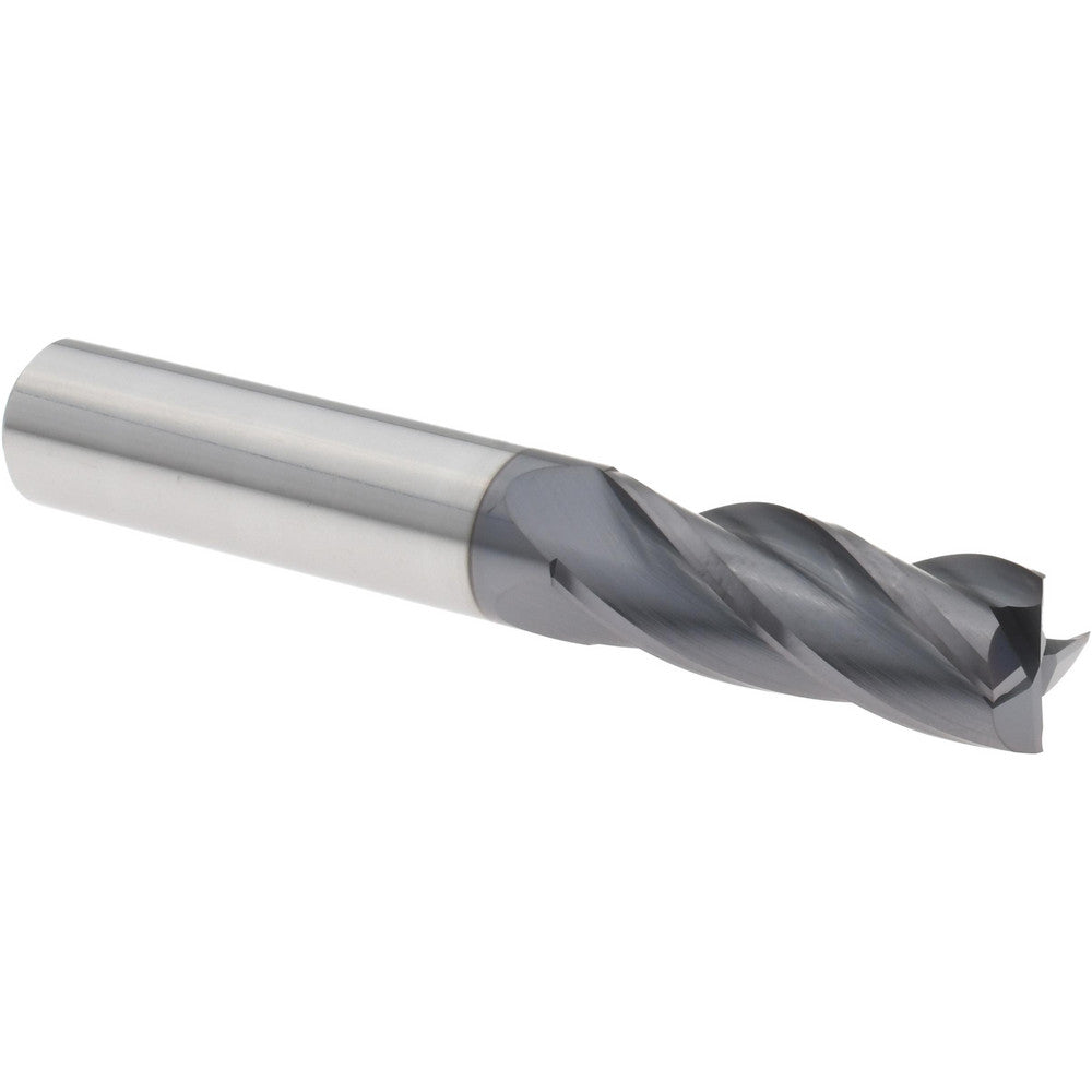 Harvey Tool 15224-C3 Square End Mill 3/8" Dia, 1" LOC, 4 Flute, Solid Carbide