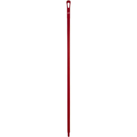 Vikan 29624 Ultra Hygienic Handle, 1.3", 59.1", Red