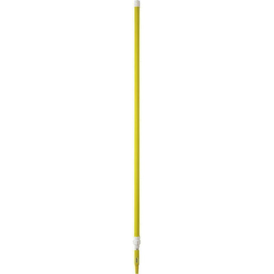 Vikan 29756 Aluminum Telescopic handle, 62 - 109.4", 1.3, Yellow