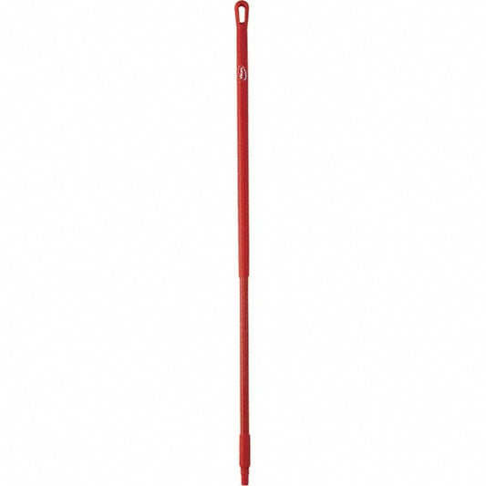 Vikan 29364 Fiberglass Handle, 1.2", 51.6", Red