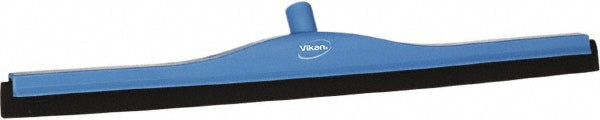 Vikan 77553 Floor squeegee w/Replacement Cassette, 27.6", Blue