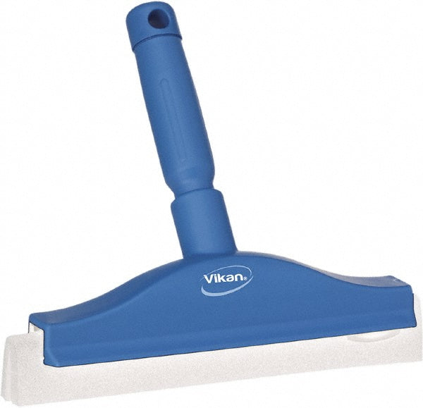 Vikan 77513 Hand Squeegee with Replacement Cassette, 9.8", Blue