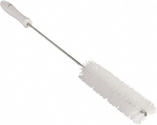 Vikan 53785 Tube Brush, 1.6", 19.7", Stiff, White