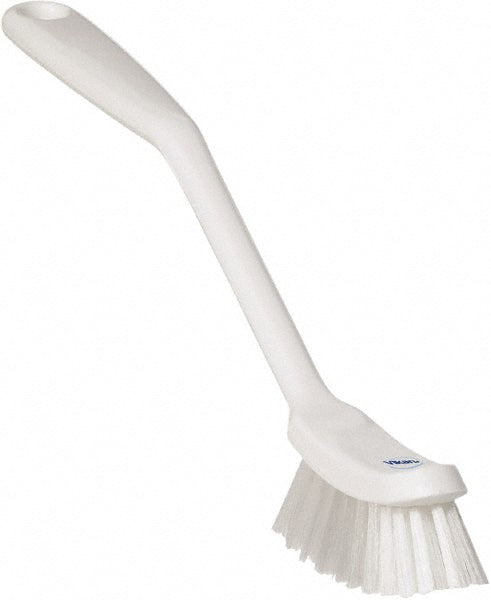 Vikan 42875 Dish Brush, 11.4", Medium, White