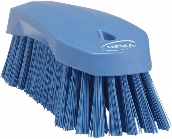 Vikan 38903 Hand Brush L, 7.9", Stiff, Blue
