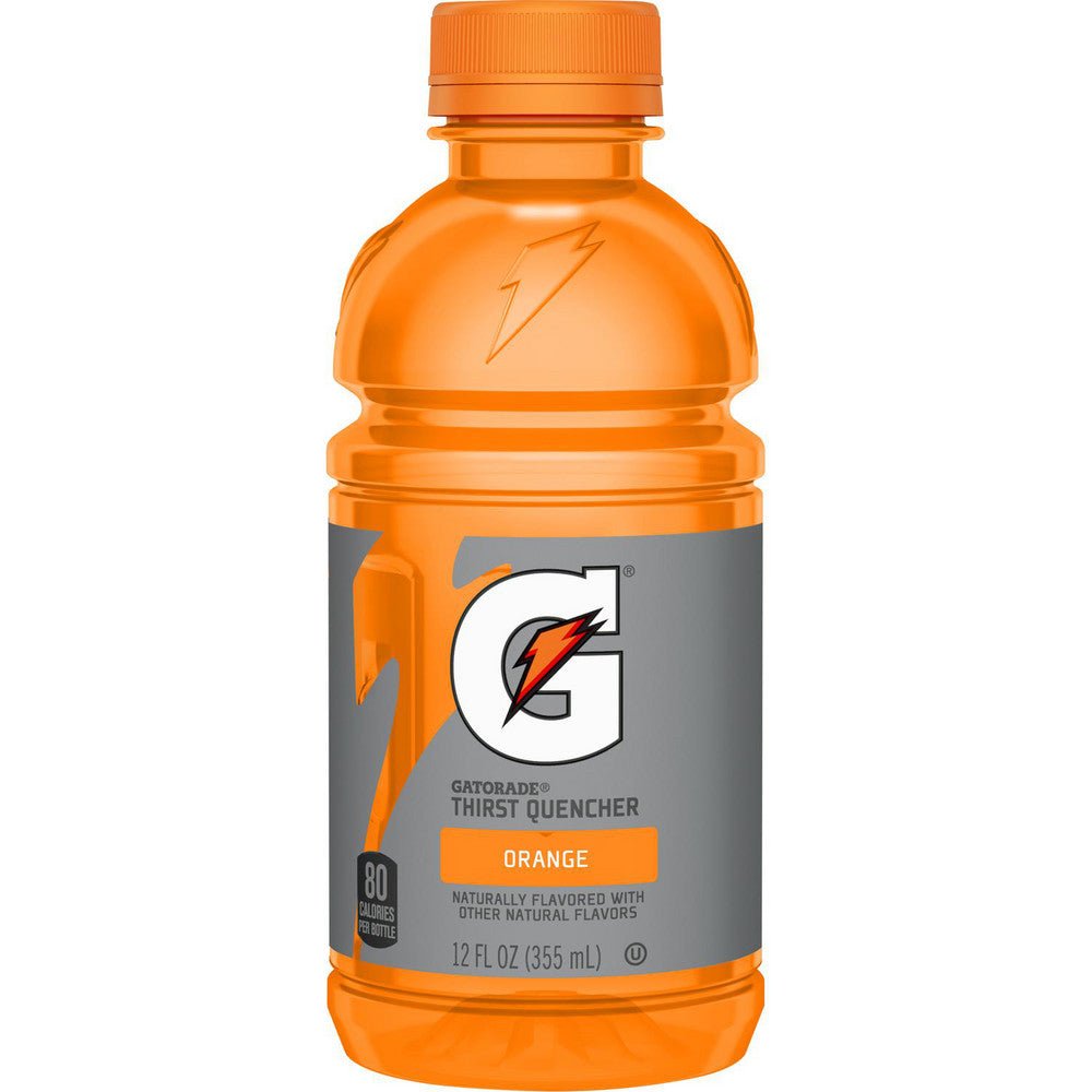 Gatorade 12937 Activity Drink 12 oz, Bottle, Orange, Ready-to-Drink Yields 12 oz