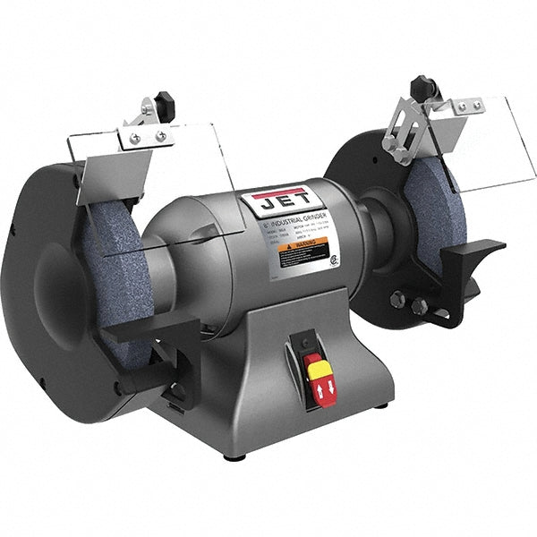 Jet 578010 10" Wheel Diam x 1" Wheel Width, 1-1/2 hp Grinder