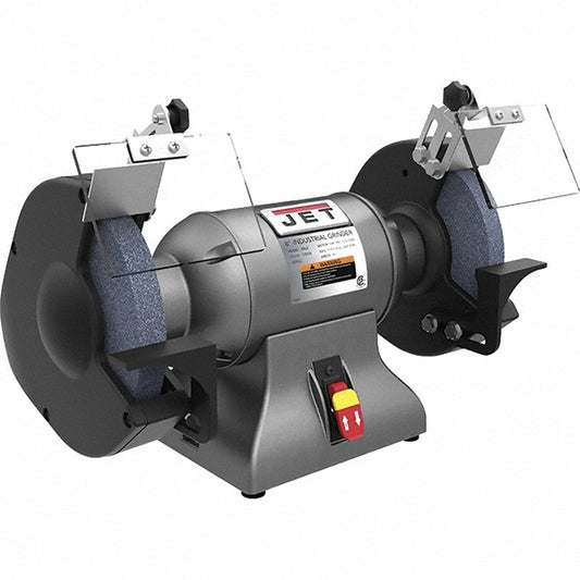 Jet 578010 10" Wheel Diam x 1" Wheel Width, 1-1/2 hp Grinder