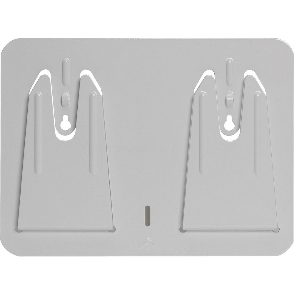 Georgia Pacific 50313 Multi-Plate Wiper Dispenser Box Mounting Plate, White