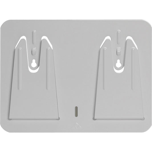 Georgia Pacific 50313 Multi-Plate Wiper Dispenser Box Mounting Plate, White