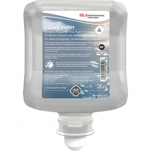 SC Johnson Professional CLR1L Refresh Clear FOAM 1L Cartridge, 6/case
