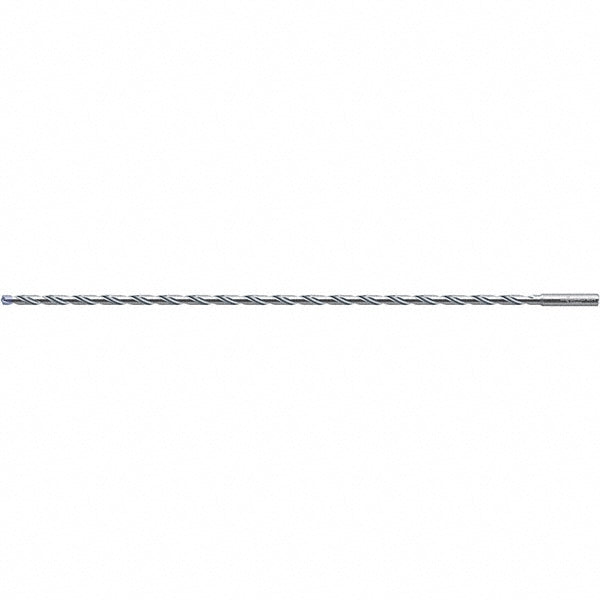 Walter-Titex 6796013 Extra Length Drill Bit 3.57 mm Dia, 130 &deg Point, Solid Carbide