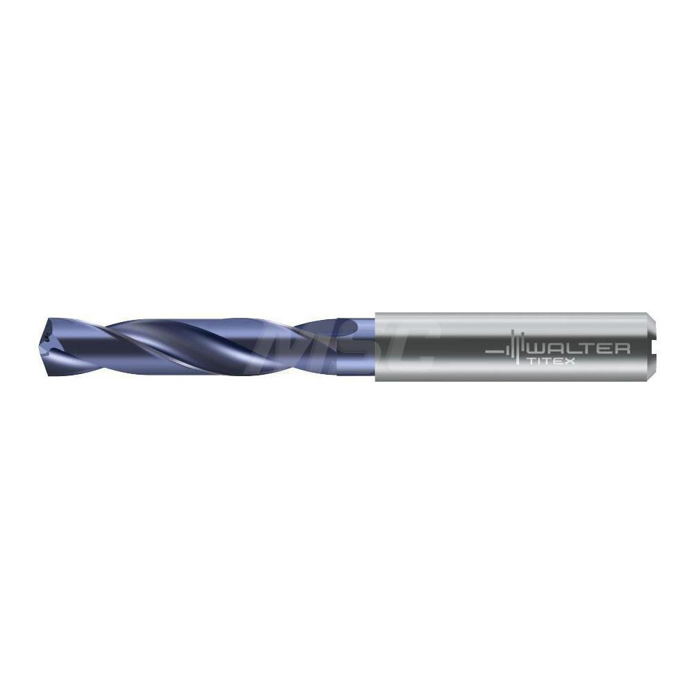 Walter-Titex 6968833 Screw Machine Length Drill Bit 11.00 mm (0.4331) Dia, 140 deg, Solid Carbide