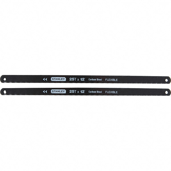Stanley 15-924A 12" 24 TPI Carbon Steel Hand Hacksaw Blade