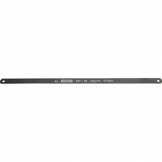 Stanley 15-928A 12" 18 TPI Carbon Steel Hand Hacksaw Blade