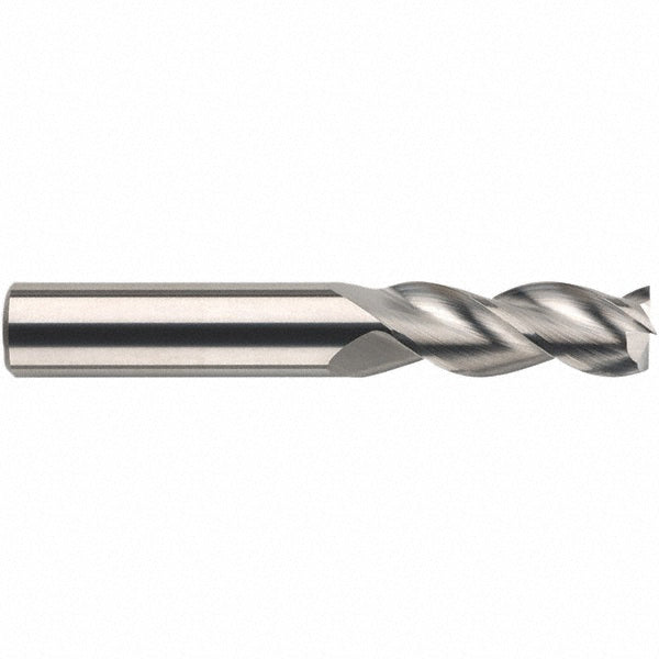 Kyocera SGS Precision Tools 44890 Square End Mill 3.00 mm Dia, 8.00 mm LOC, 3 Flute, Solid Carbide