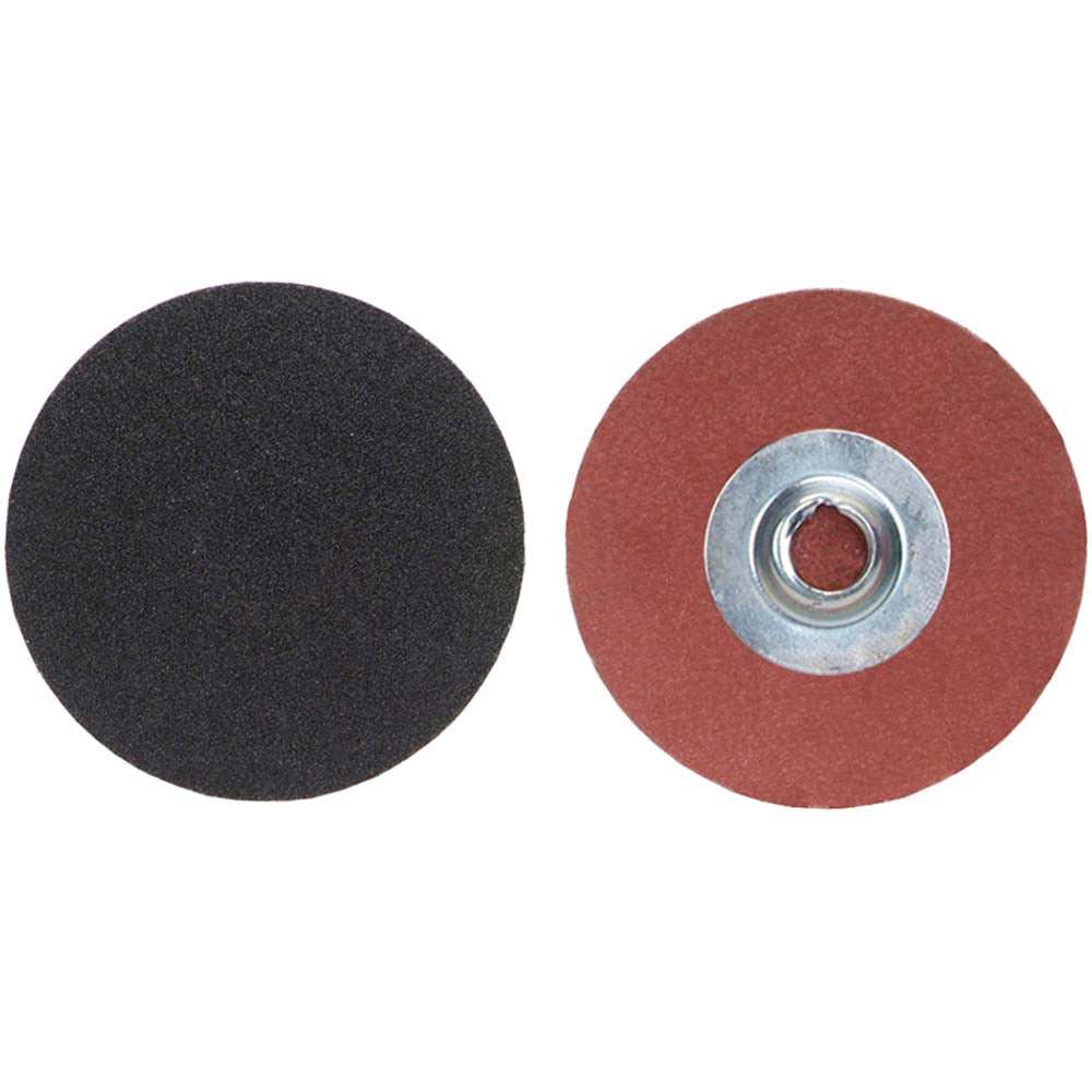 Norton 08834165255 Quick-Change Disc Type II, 2" Disc Dia, 80 Grit, Silicon Carbide, Coated