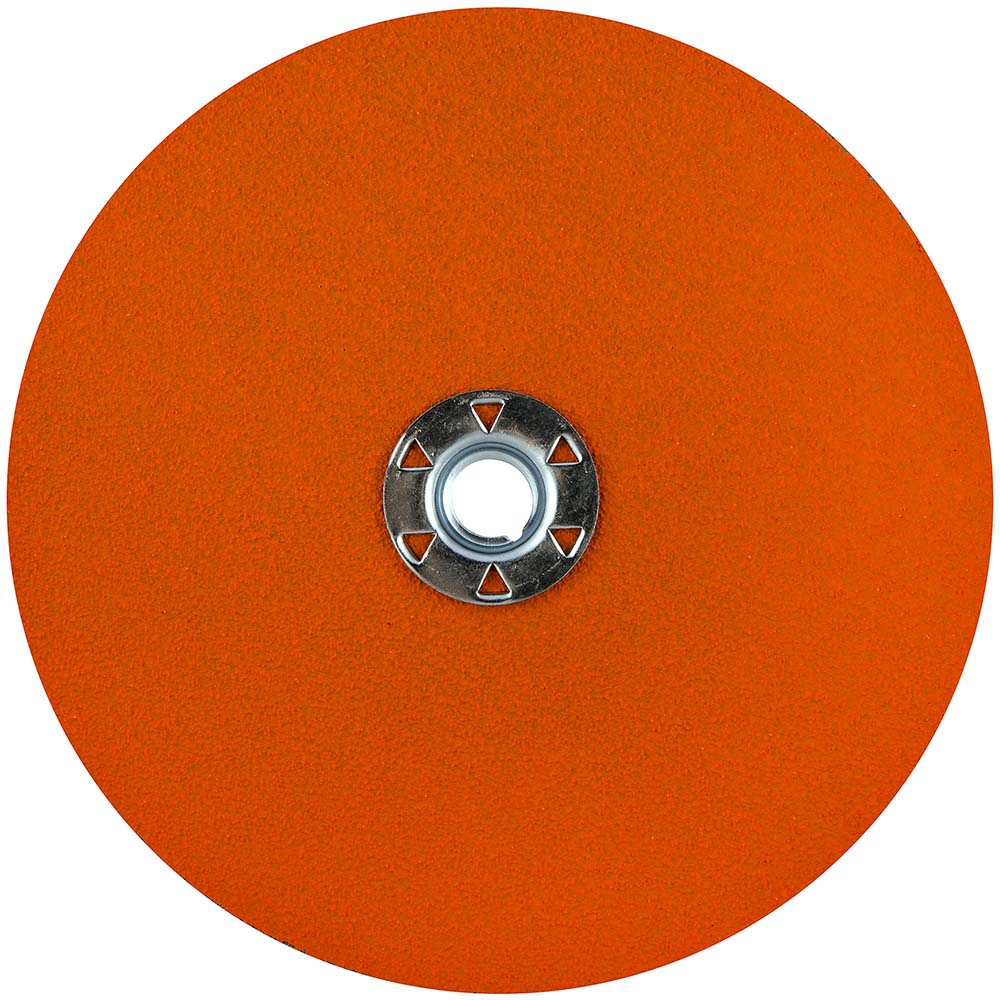 Norton 66261042249 Fiber Disc 7" Disc Dia, 5/8" Hole, 60 Grit, Ceramic Alumina