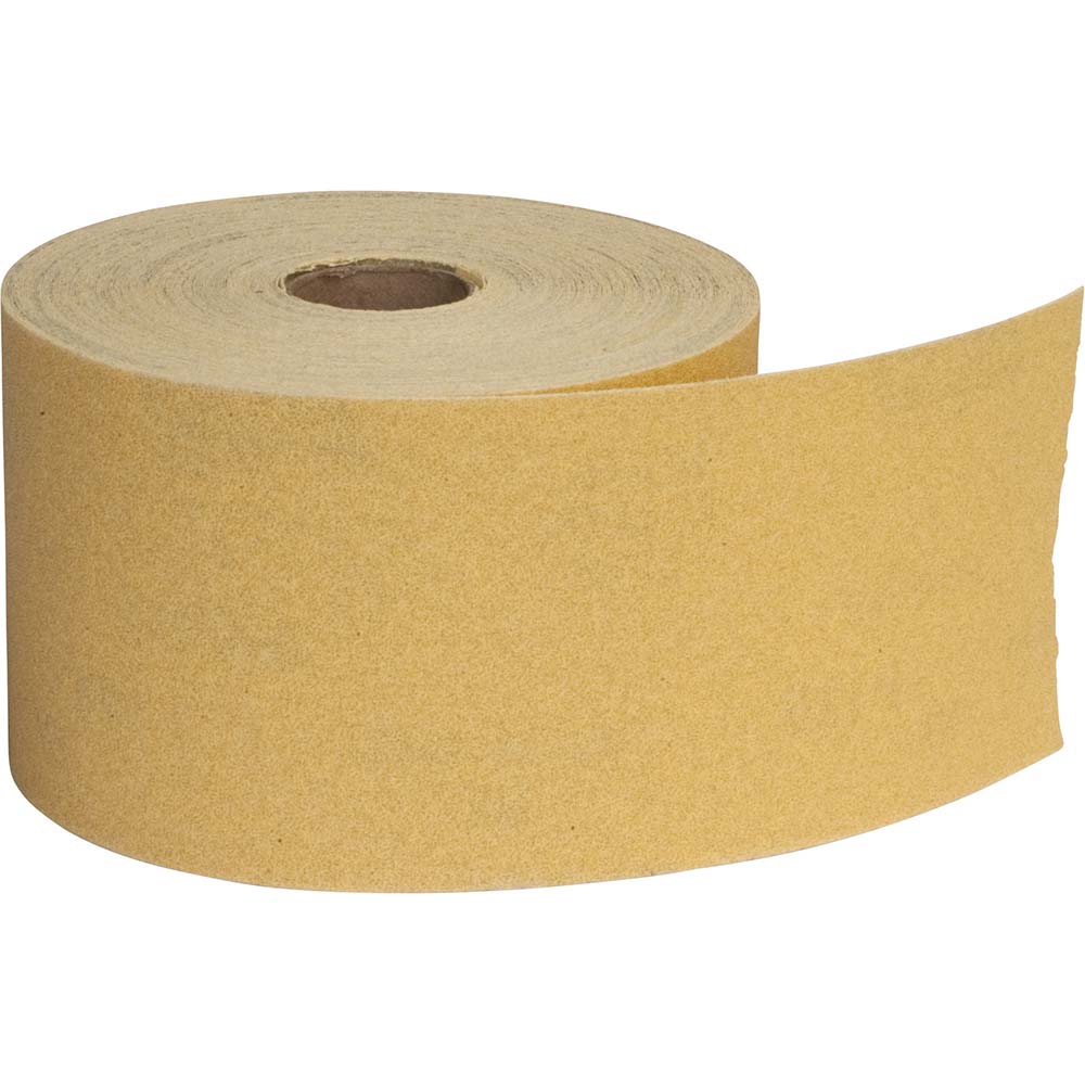 Norton 63642506147 Adhesive Back Sanding Sheet Aluminum Oxide, 400 Grit, 2-3/4" Wide, 25 yd Long