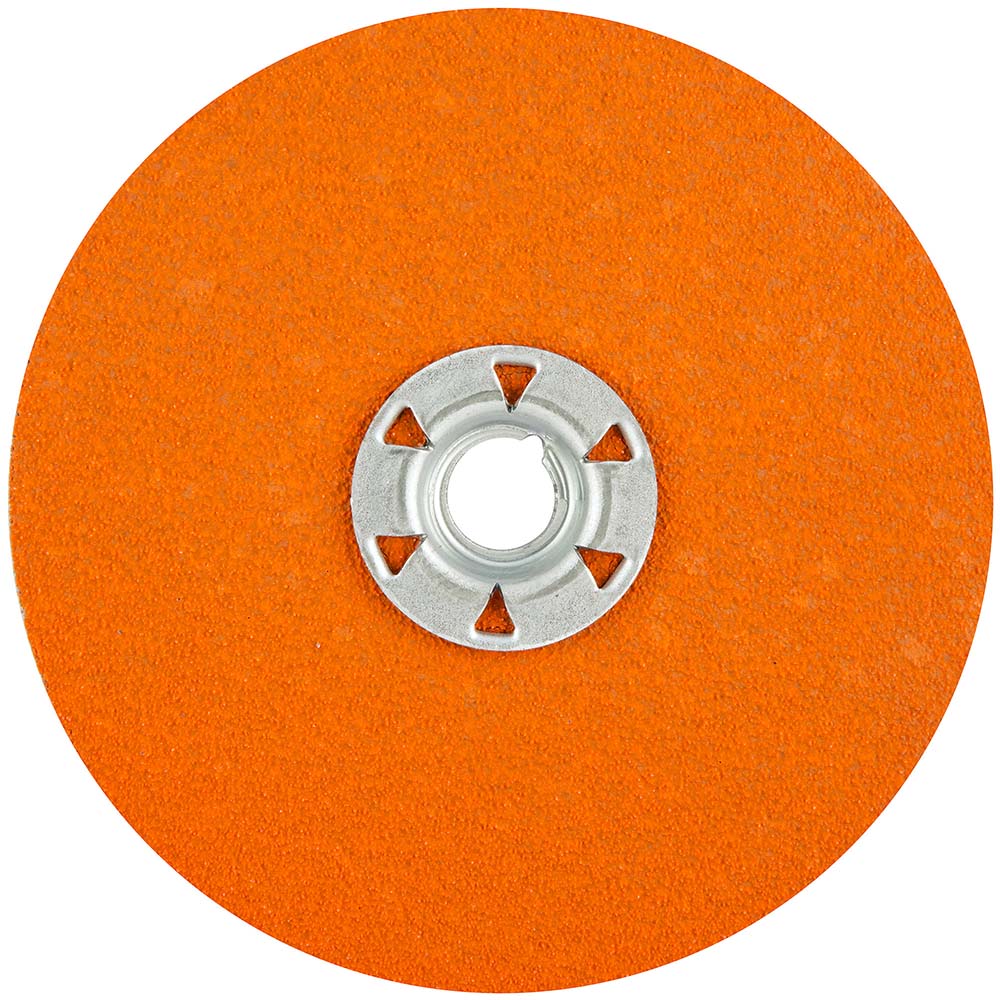 Norton 66261185803 Fiber Disc 5" Disc Dia, 5/8" Hole, 60 Grit, Ceramic Alumina