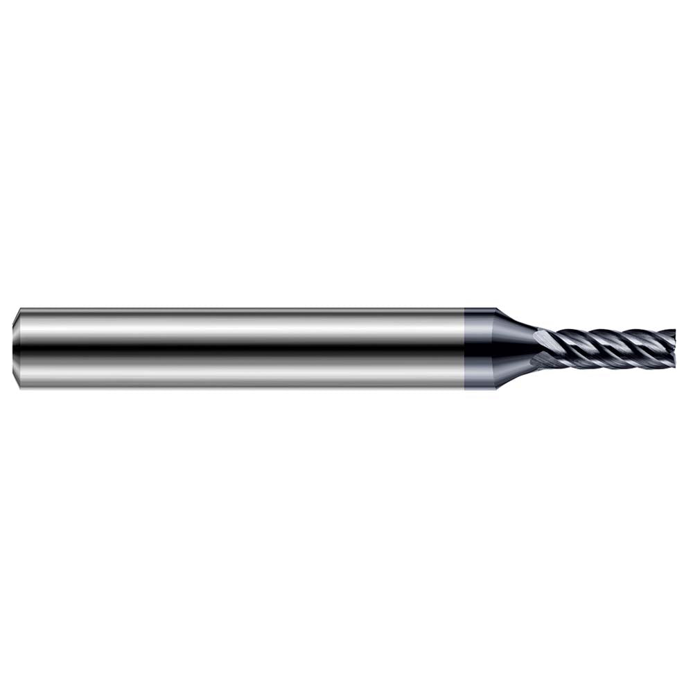 Harvey Tool 885240-C6 Square End Mill 0.0400" Dia, 0.2030" LOC, 5 Flute, Solid Carbide