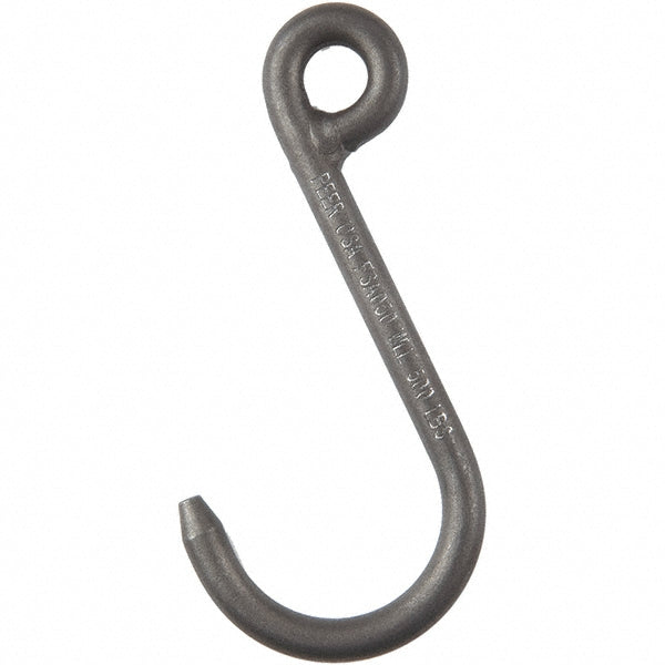 Peerless Chain FSA050 Eye Hooks Work Load Limit 500lb  Material Alloy Steel  Eye Inside Diameter 0.75in  Overall Length 6in  Eye Thickness 0.50in  Hook Opening Width 2.5in