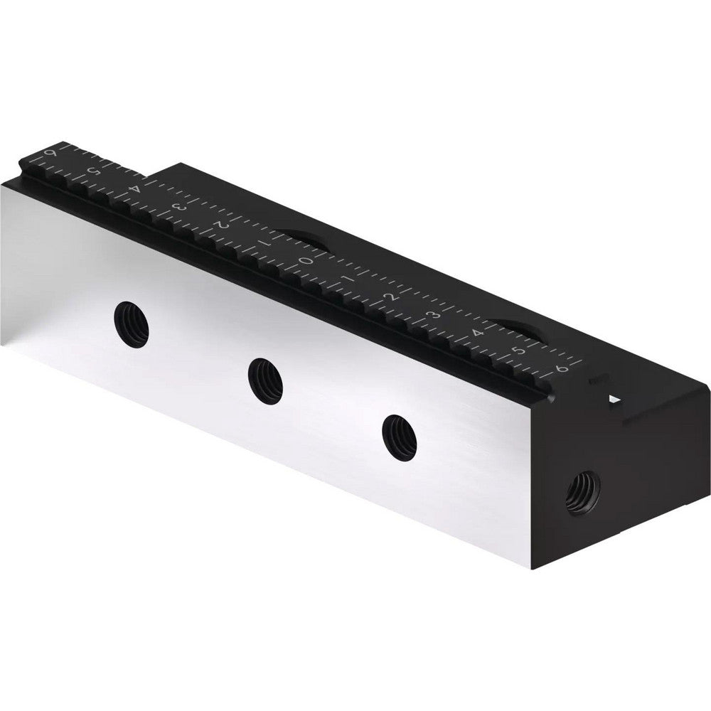 Schunk 432474 Vise Jaw 125.00 mm Wide, 3.00 mm High, 57.00 mm Thick, Prismatic