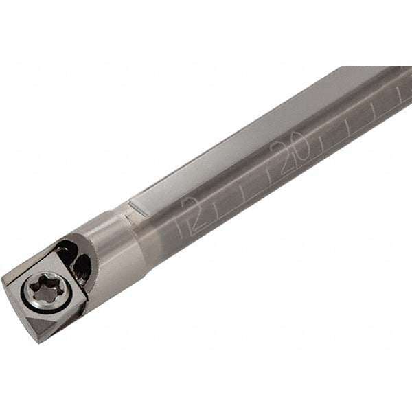 Tungaloy 6862270 Indexable Boring Bar A04F-SEXPR03-D045, 4.50 mm Min Bore, Right Hand, 4.00 mm Shank Dia, 100 deg Lead, Steel (Shank)