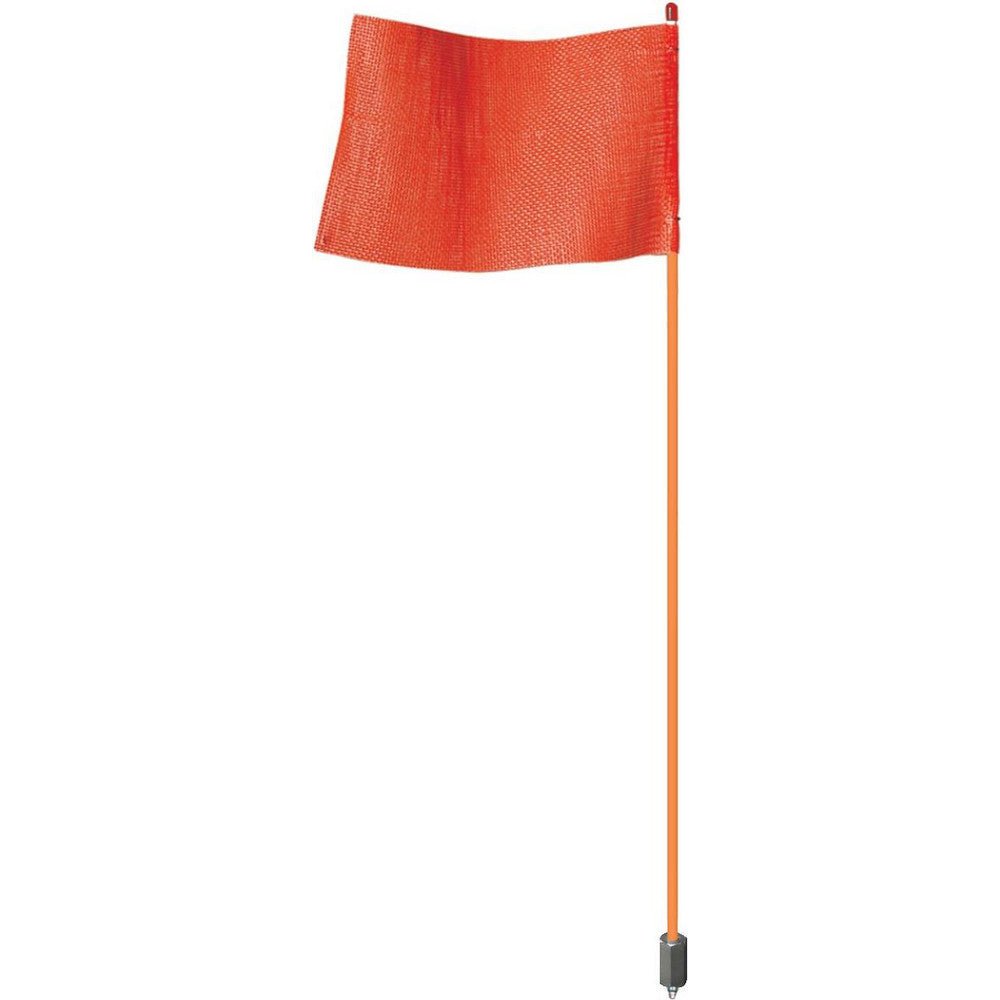 Checkers FSRR7O-HB 7-1/2" High x 11.50" Wide, Warning Whip Flag