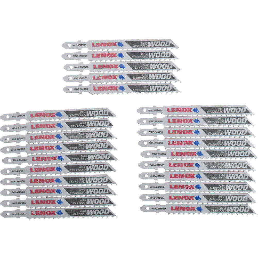 Lenox 1991408 Jigsaw Blade Bi-Metal, 6 TPI, 0.05" Blade Thickness, 3/8" Blade Width