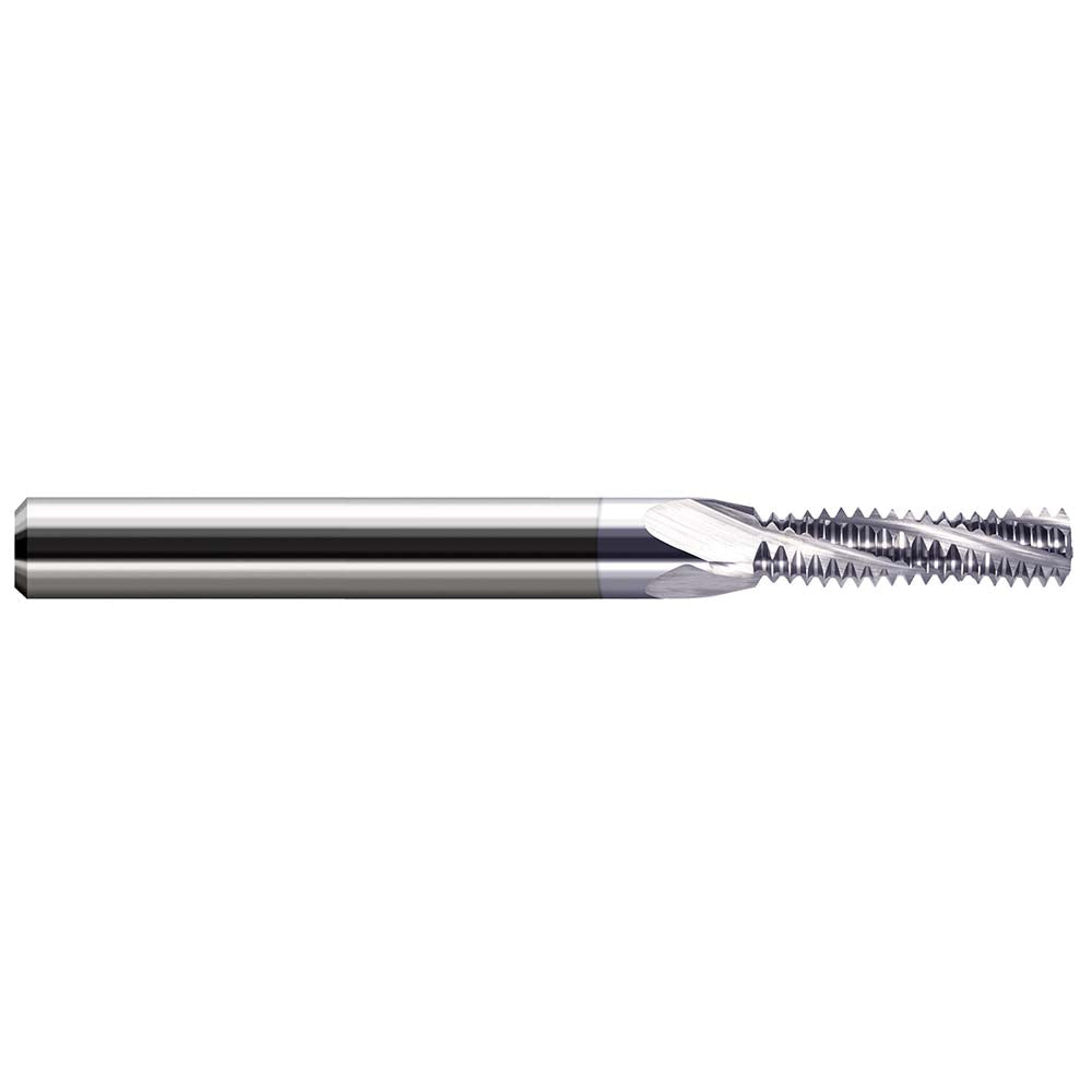 Harvey Tool 987122-C8 Helical Flute Thread Mill #6-32, Internal, 3 Flute, 0.1250" Shank Dia, Solid Carbide
