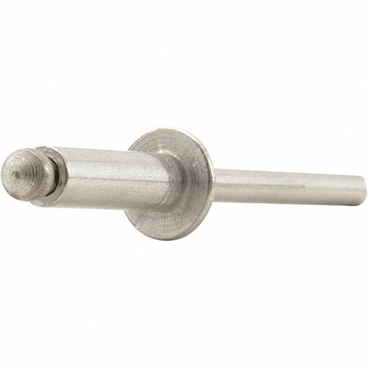 STANLEY Engineered Fastening POPAD64BS Open End Blind Rivet Size 6, Dome Head, Aluminum Body, Steel Mandrel