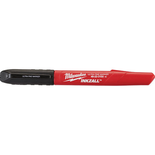 Milwaukee Tool 48-22-3150 UV Marker Black, AP Non-Toxic, Ultra Fine Point
