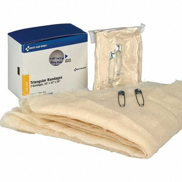 First Aid Only FAE-5100 Pack of (2) 3-3/16" Long x 1-7/8" Wide, Triangular Wound Care