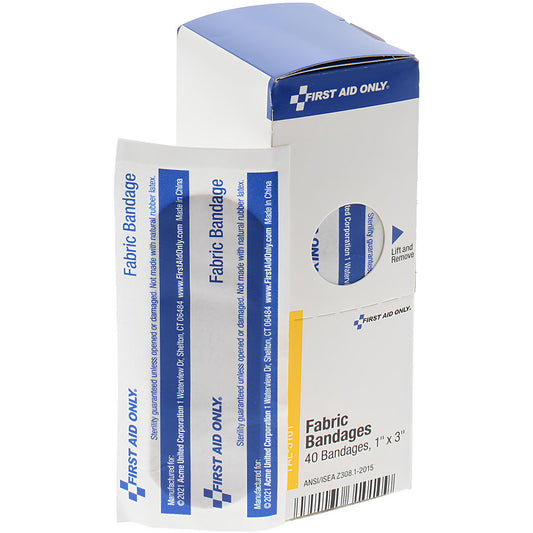 First Aid Only FAE-3101 Pack of (40) 2-7/16" Long x 1-7/8" Wide, General Purpose Wound Care