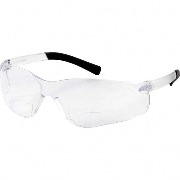 Bouton 250-26-0022 Magnifying Safety Glasses 2.25, Clear Lenses, Scratch-Resistant, ANSI Z87.1+