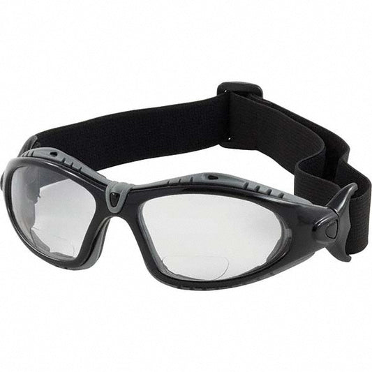 Bouton 250-51-0030 Magnifying Safety Glasses 3.00, Clear Lenses, Anti-Fog & Scratch-Resistant, ANSI Z87.1 & CSA Z94.3