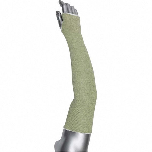 PIP 10-KA24SCTOT Kut-Gard® Cut-Resistant Sleeves Size 2X-Large, ACP & Kevlar, 1 Ply, Green, ANSI Cut A3