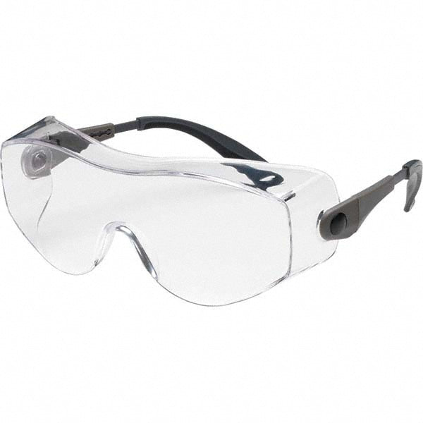 Bouton 250-98-0020 Safety Glasses Anti-Fog & Scratch-Resistant, Polycarbonate, Clear Lenses, Frameless