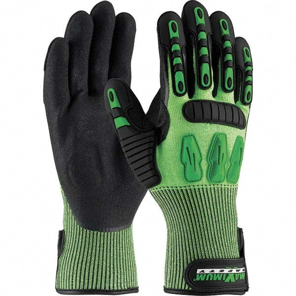 PIP 120-5130/M Cut, Puncture & Abrasion-Resistant Gloves MAXIMUM SAFETY 120-5130, Size Medium, ANSI Cut A2, ANSI Puncture 3, Nitrile, HPPE