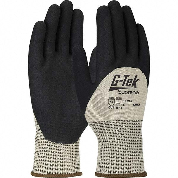 PIP 15-215/L Cut, Puncture & Abrasion-Resistant Gloves G-Tek® 15-215, Size Large, ANSI Cut A4, ANSI Puncture 4, Nitrile, Suprene