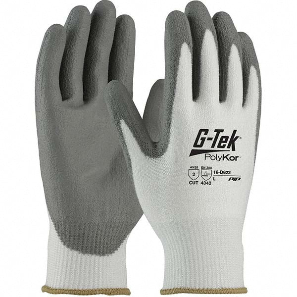 PIP 16-D622/XS Cut, Puncture & Abrasion-Resistant Gloves G-Tek® 16-D622, Size X-Small, ANSI Cut A2, ANSI Puncture 3, Polyurethane, PolyKor