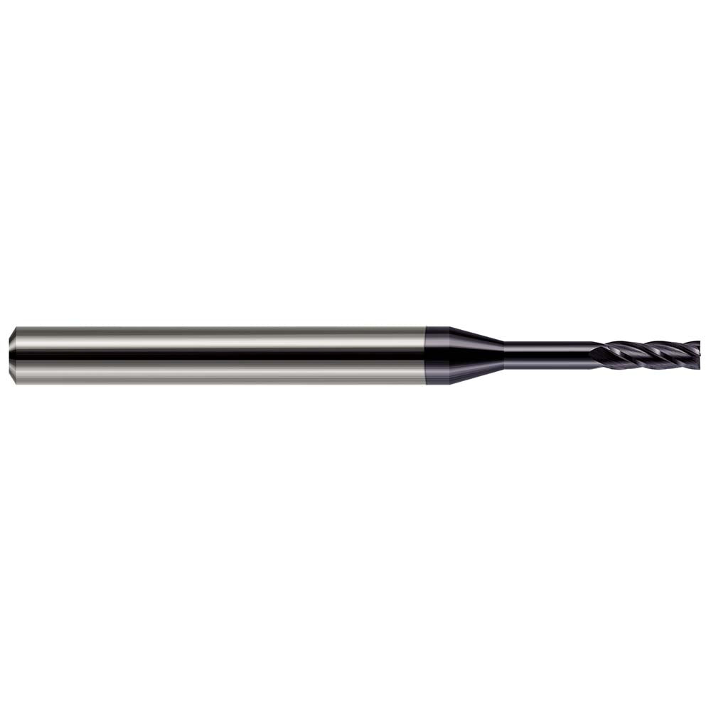 Harvey Tool 76475-C3 Square End Mill 1.90 mm Dia, 4 Flute, Solid Carbide