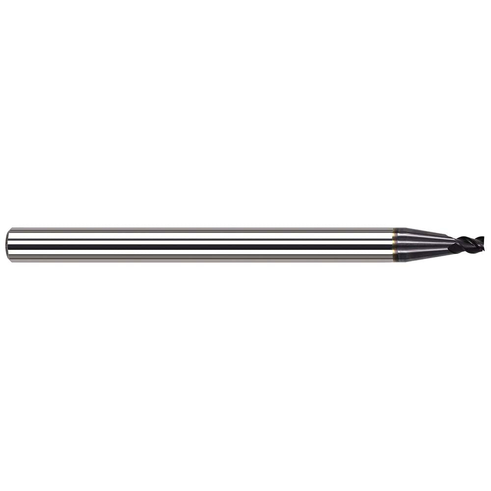 Harvey Tool 841631-C6 Square End Mill 1/32" Dia, 3/64" LOC, 4 Flute, Solid Carbide