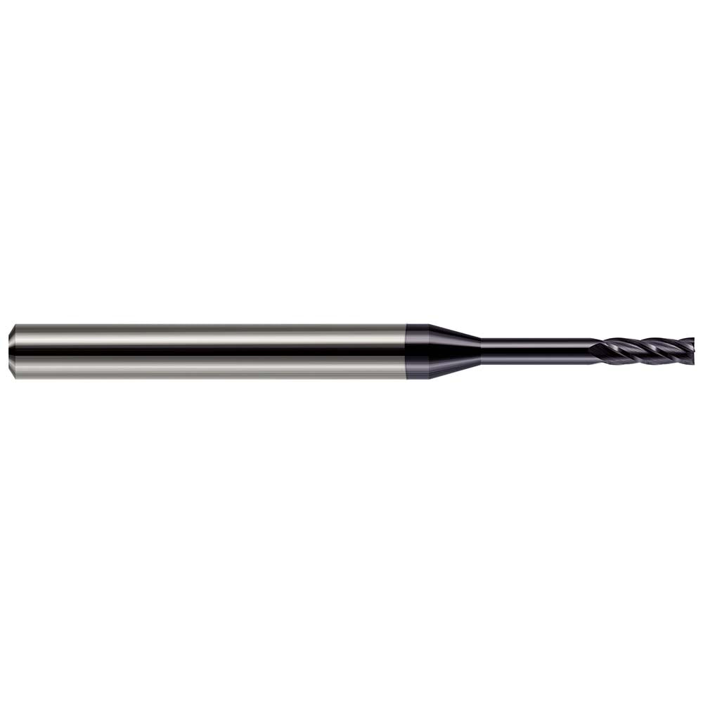 Harvey Tool 972308-C3 Square End Mill 1/8" Dia, 3/8" LOC, 4 Flute, Solid Carbide
