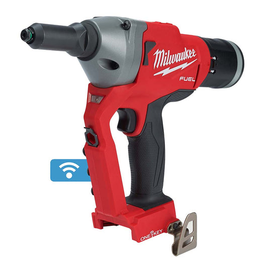 Milwaukee Tool 2660-20 Cordless Riveters Fastener Type Cordless Electric Riveter Stroke Length 1.18 in Pull Force 4500 lb Batteries Included No Overall Length 10.7 in