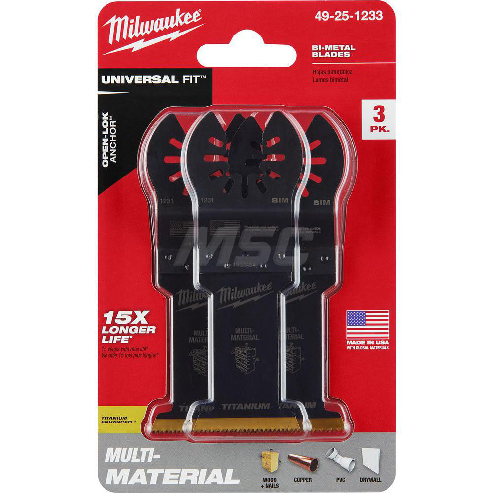Milwaukee Tool 49-25-1233 Multi-Material Blade Use with Multi-Tool